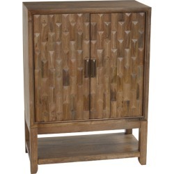 Carson Mango Wood Wine Buffet