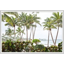 After The Dorado Rain Framed Print Frame / Size: Framed Canvas / 64 x 94cm