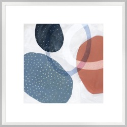 In Orbit I Framed Print Frame / Size: Framed Paper Print / 64 x 64cm