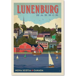Nova Scotia Canada Printed Wall Art Frame / Size: Unframed Paper Print / 60 x 42cm