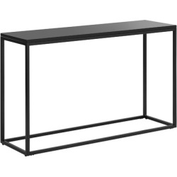 Boras Console Table Colour: Black