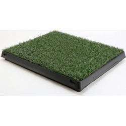 Indoor 1 Grass Mat Dog Pet Potty Training Toilet Portable