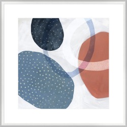In Orbit I Framed Print Frame / Size: Framed Paper Print / 84 x 84cm