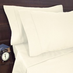 1900 Thread Count Sheet Set Ivory Size: King