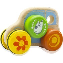 Puppy Car Wooden Toy