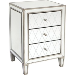 Krystal Bedside Table