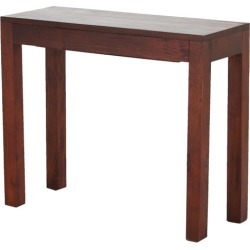 Belgium 1 Drawer Console Table Finish: Mahogany