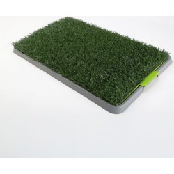 Indoor Dog Pet Potty Training Toilet Portable - 1 Grass Mat