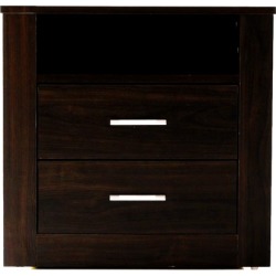 Riley Retro Walnut Bedside Table