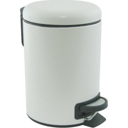 Salt & Pepper Suds Pedal Bin Colour: White