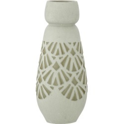 Set of 2 Sage Clary Ceramic Vessels