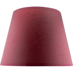 Shade Burgundy Taper Shade Size: Small