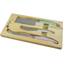 Laguiole by Louis Thiers 3 Piece Cheese Set Colour: Cool Multi Pastel