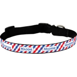 Red and Blue Picnic Time Collar Size: Extra Small