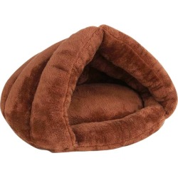 Brown Cave Pet Bed