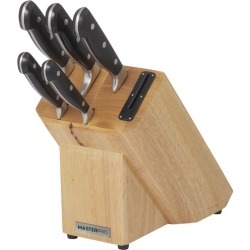 6 Piece Atilla Stainless Steel Knife & Block Set