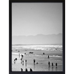 Summer Wave II Framed Print Frame / Size: Black / 52 x 37cm