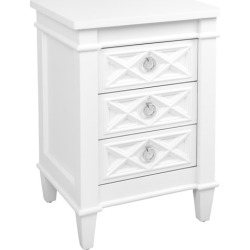 Small Plantation Bedside Table