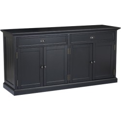 Large Black Maison Sideboard Buffet