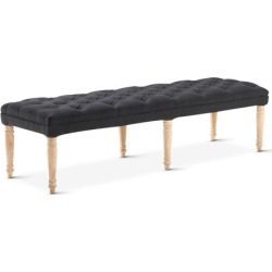 Black Hailey Dressing Bench