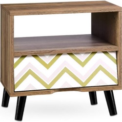 Tortuga Side Table with 1 Drawer