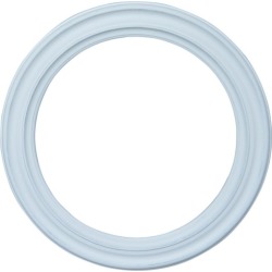 Round Angie Birch Mirror