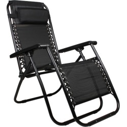 Zero Gravity Foldable & Reclining Outdoor Chair Colour: Black