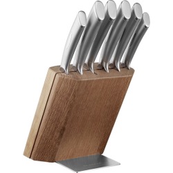 7 Piece Scanpan Classic Stainless Steel Knife Block Set