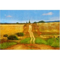 Giclee Painting: Vest's Impressionist Road, 36x48in. found on Bargain Bro from Allposters.com for USD $97.28
