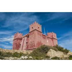 Poster: Runkel's St. Agatha Tower (Red Keep) (Red Tower), Malta, Europ