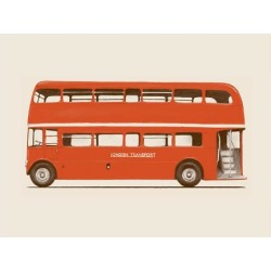 Art Print: Bodart's English Bus - S6 - Main, 18x24in. found on Bargain Bro Philippines from Allposters.com for $50.00