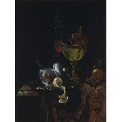 Giclee Print: Still Life with Nautilus Cup by Willem Kalf: 12x9in found on Bargain Bro from Art.com for USD $19.00