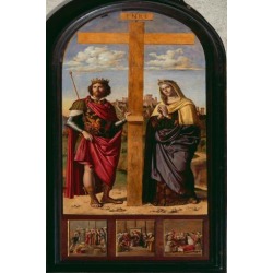 Giclee Print: Constantine Holding the Cross and St. Helena by Giovanni Battista Cima Da Conegliano: 18x12in found on Bargain Bro from Art.com for USD $19.00
