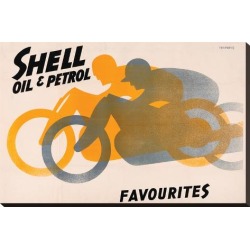 Stretched Canvas Print: Shell Oil & Petrol Favourites: 20x29in found on Bargain Bro from Art.com for USD $121.60