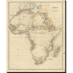 Stretched Canvas Print: Africa, c.1834 by John Arrowsmith: 36x30in found on Bargain Bro Philippines from Art.com for $145.00