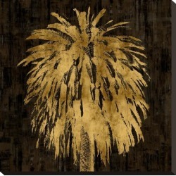 Stretched Canvas Print: Palms In Gold I by Kate Bennett: 20x20in found on Bargain Bro from Art.com for USD $72.20