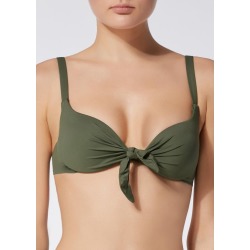 Top Biquíni Push Up Indonesia Patrizia - Verde GG