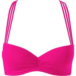 Top Biquíni Push Up Fitas Indonesia - Rosa M