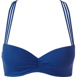Top Biquíni Push Up Fitas Indonesia - Azul G