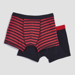 Joe Fresh Kid Boys' 2 Pack Trunks, Print 2 (Size XL)