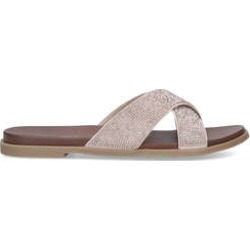 Womens Glitz Summer Ninewest Metal Comb Sandalsnine West, 7 UK, Metal Combination