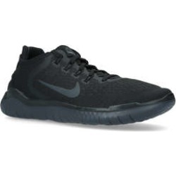 Mens Free Run 2 Sneakers Nike Black, 7.5 UK