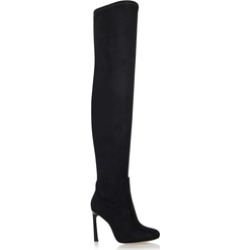 Womens Nine West Uptowngirl2 Black High Heel High Leg Boots Heel Over The Knee Boot, 10 UK