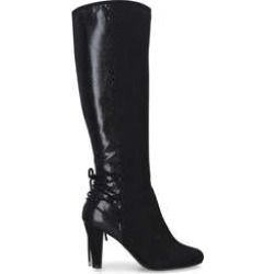 Carvela Comfort Tori - Black Block Heel Knee High Boots