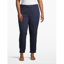 Lane Bryant Women's Boyfriend Chino 18 Dark Water