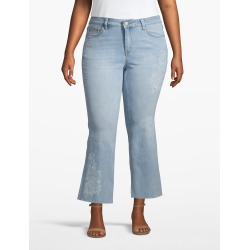 Lane Bryant Women's Venezia Kick Boot Jean 22 Jakarta Wash