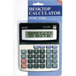 Stat Dual Power Calculator - 8 Digit Small