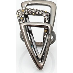 Le Chateau - Gem Encrusted Metal Ring