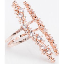Le Chateau - Cubic Zirconia & Metal Ring