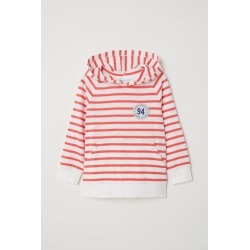H & M - Hooded Shirt - White